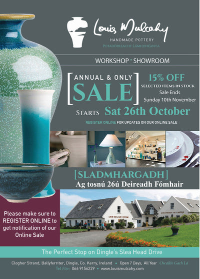 Annual SALE starts Sat 26th Oct at 10am