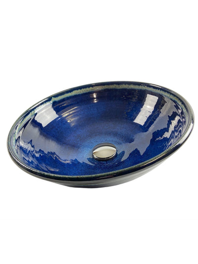 P2 Sit on top hand basin (5014NV2_1) Louis Mulcahy Pottery