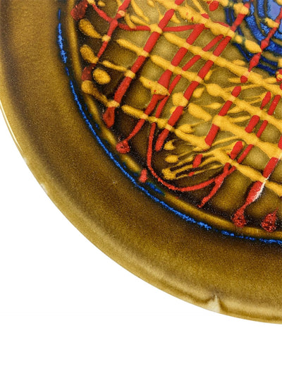 P3 Dinner Plate (126EZZ3_9) Louis Mulcahy Pottery