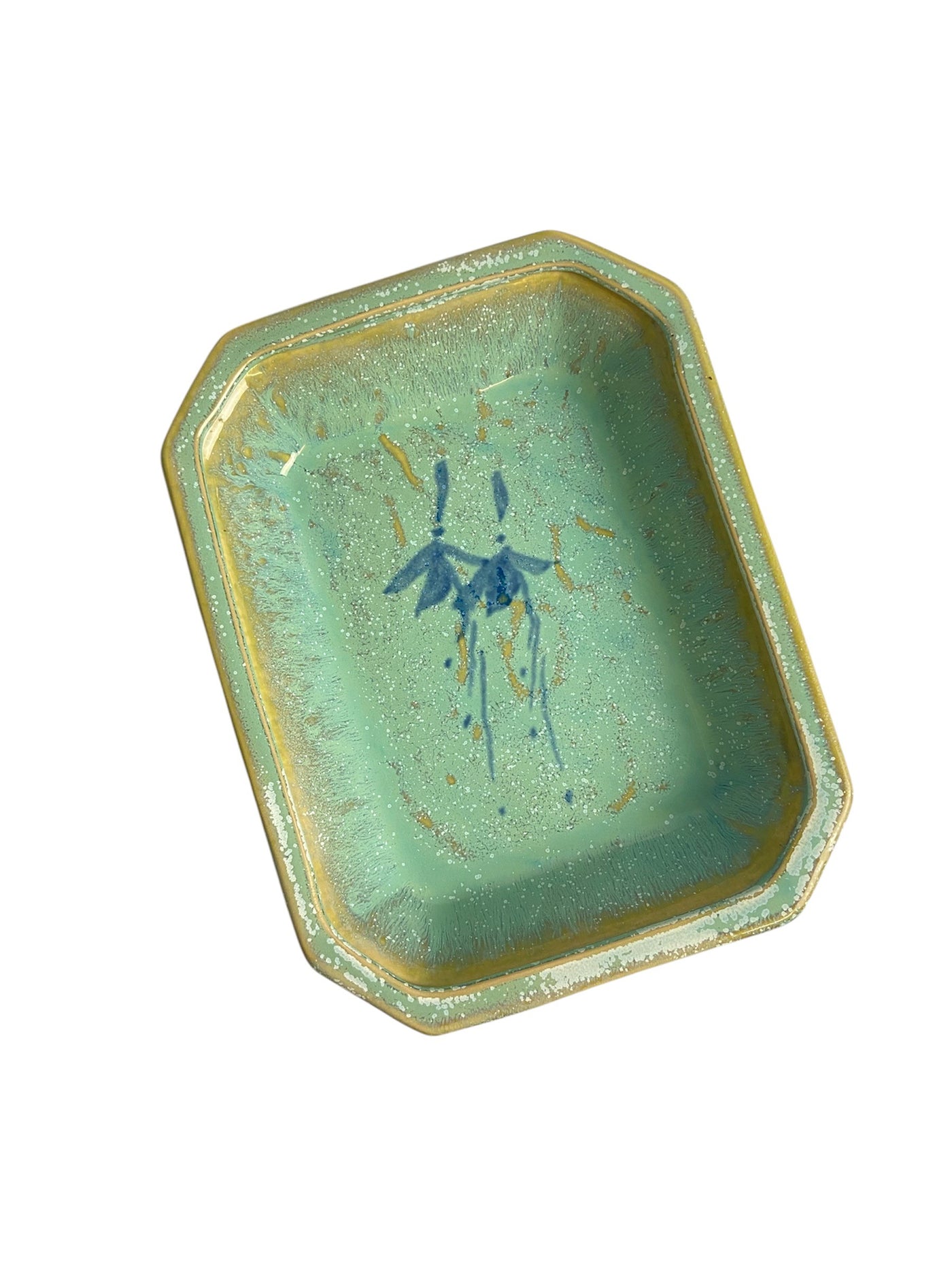 Small Rectangular Dish (2050) Louis Mulcahy Pottery