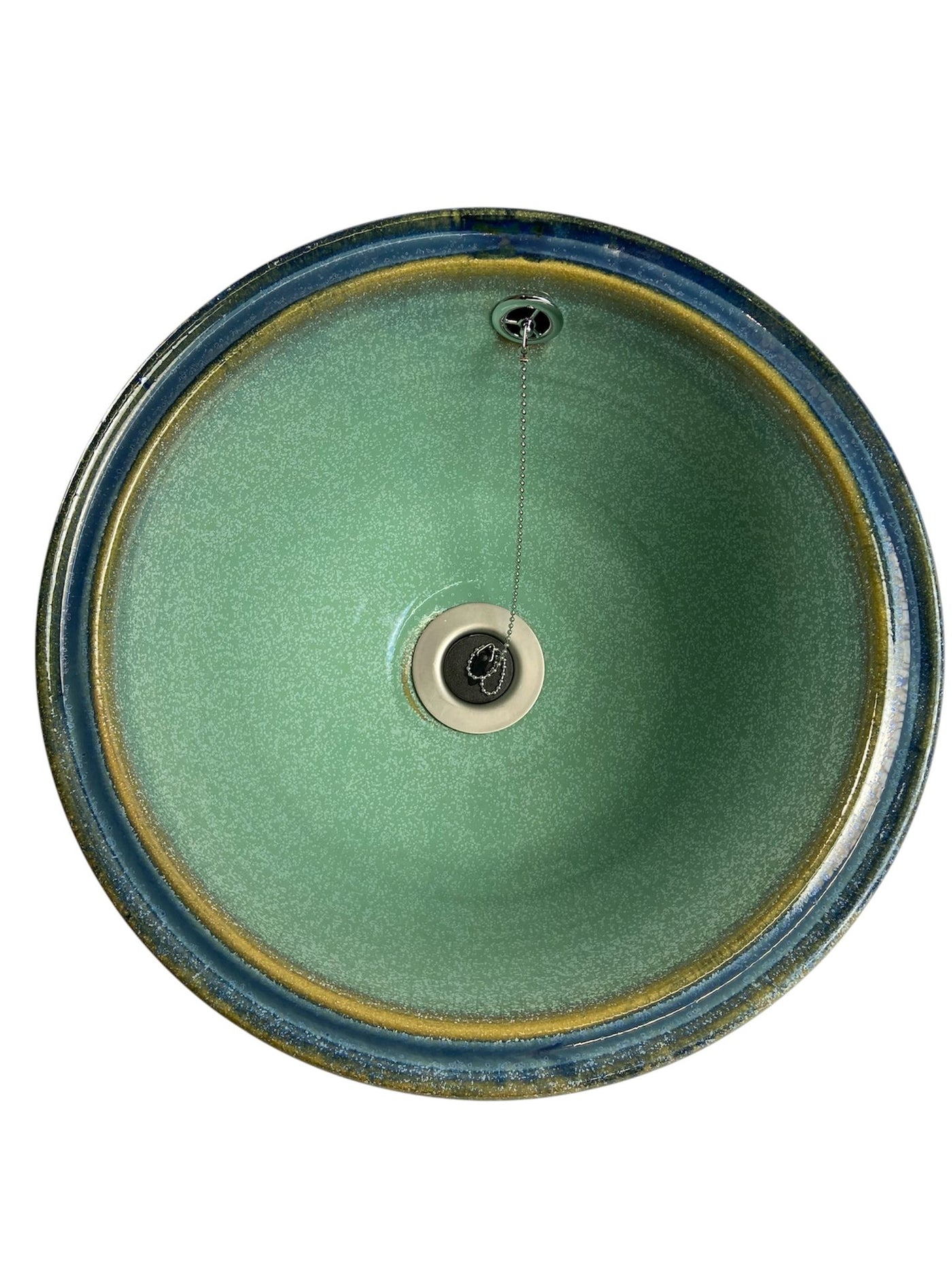P2 Lg Wash Hand Basin (Double Glaze) (5011GR2_3) Louis Mulcahy Pottery