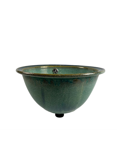 P2 Lg Wash Hand Basin (Double Glaze) (5011GR2_3) Louis Mulcahy Pottery