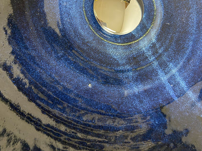 P3 Sit on top hand basin (5014NV3_30) Louis Mulcahy Pottery
