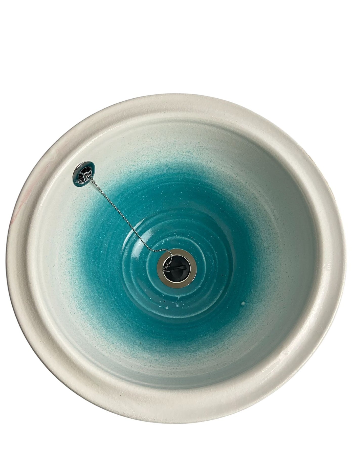 P3 Lg Wash Hand Basin (Double Glaze) (5011WQ3_30) Louis Mulcahy Pottery