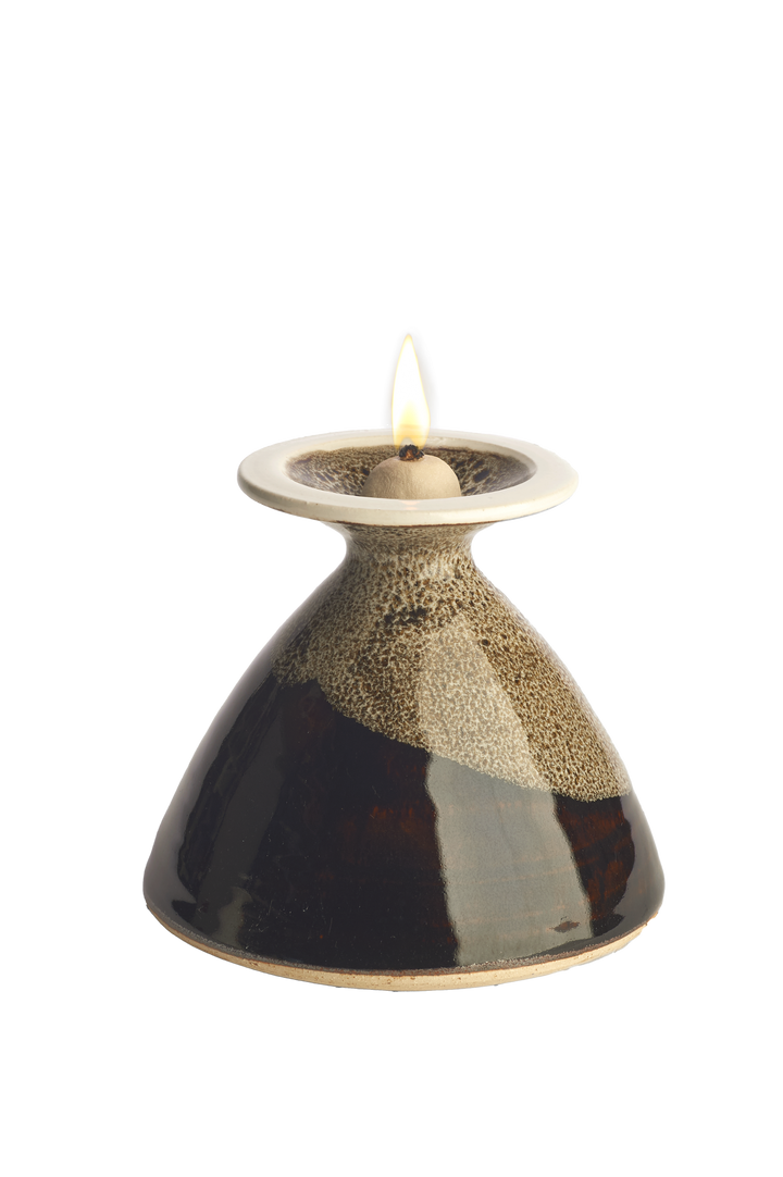 Oil Lamp & Wick (6100) Louis Mulcahy Pottery