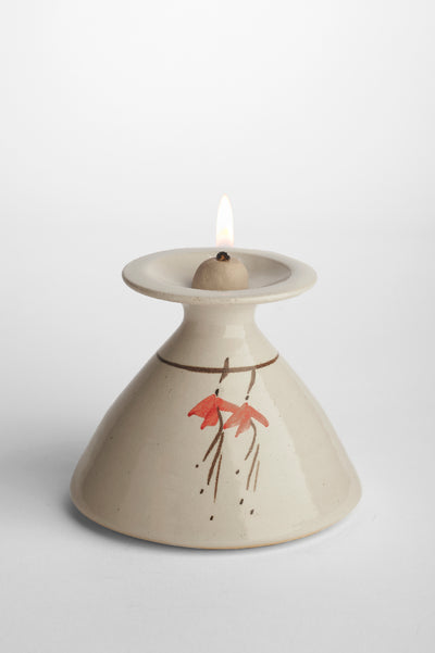Oil Lamp & Wick (6100) Louis Mulcahy Pottery
