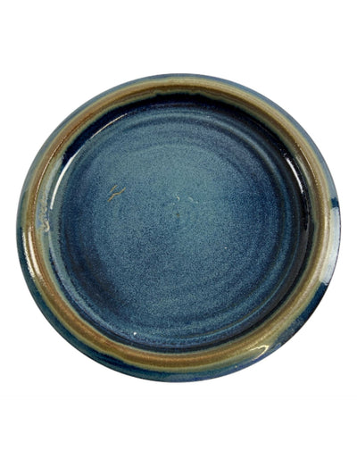 P2 Flower Pot & Plate (318SNV2_1) Louis Mulcahy Pottery