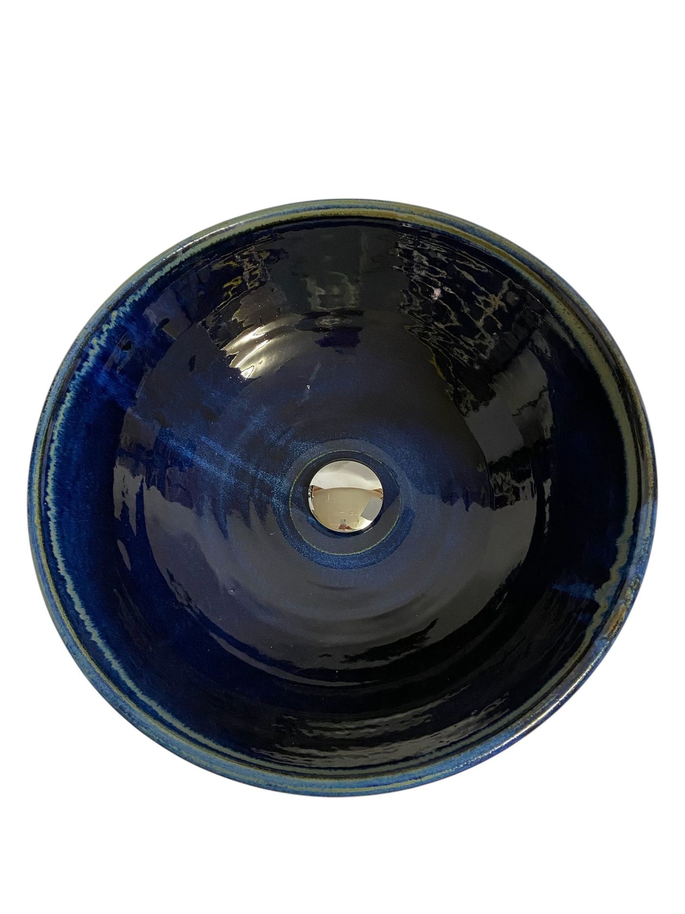 P3 Sit on top hand basin (5014NV3_30) Louis Mulcahy Pottery