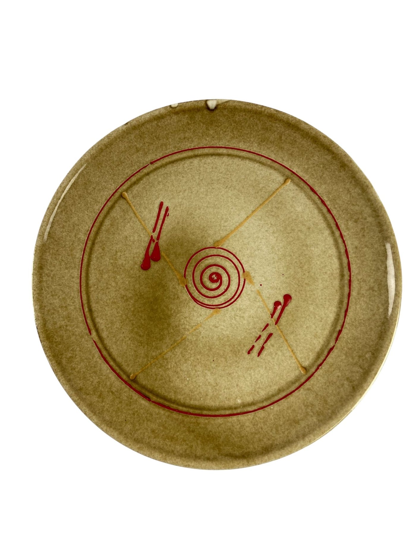 P3 Dinner Plate (126EZZ3_10) Louis Mulcahy Pottery