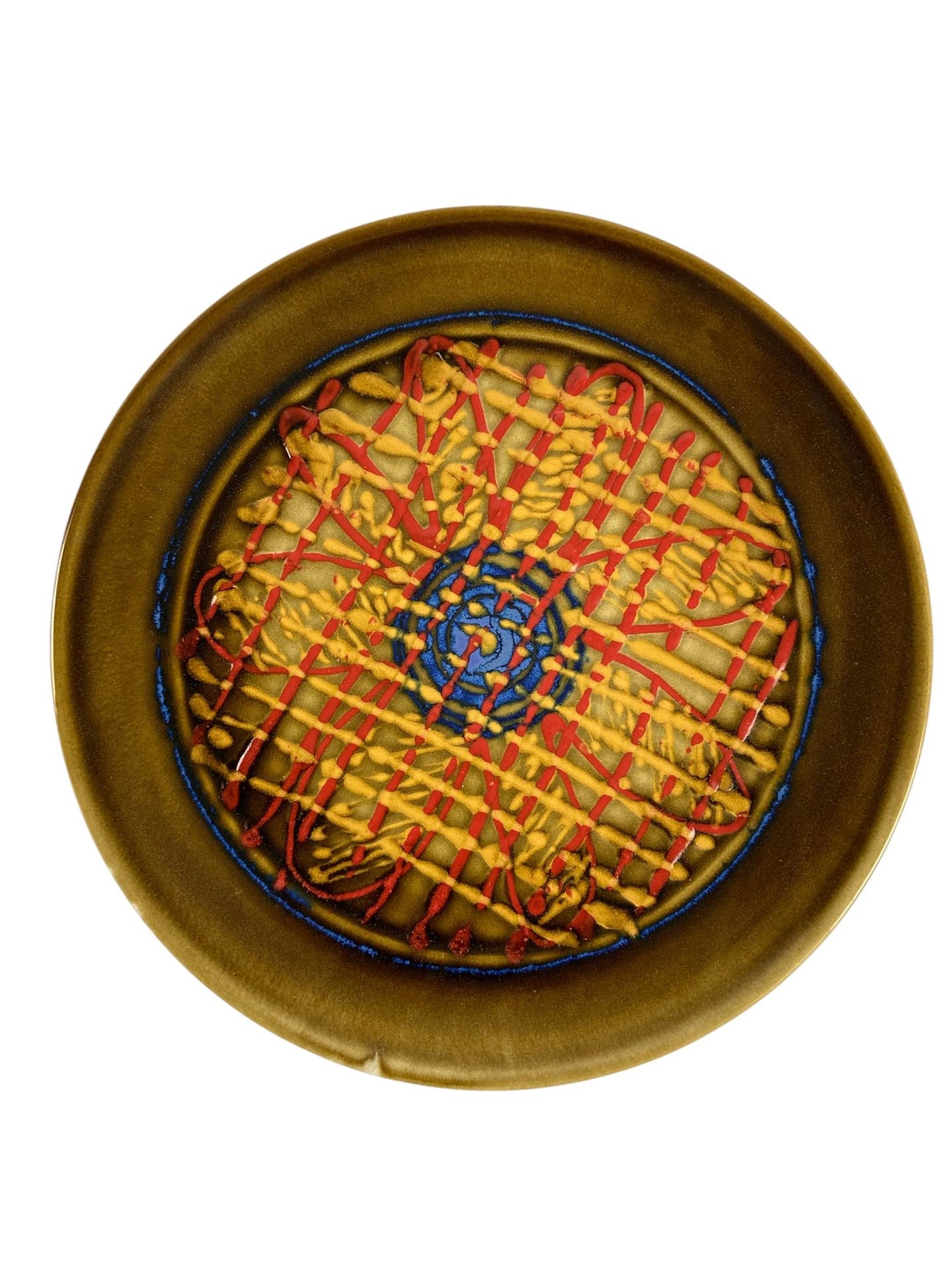 P3 Dinner Plate (126EZZ3_9) Louis Mulcahy Pottery