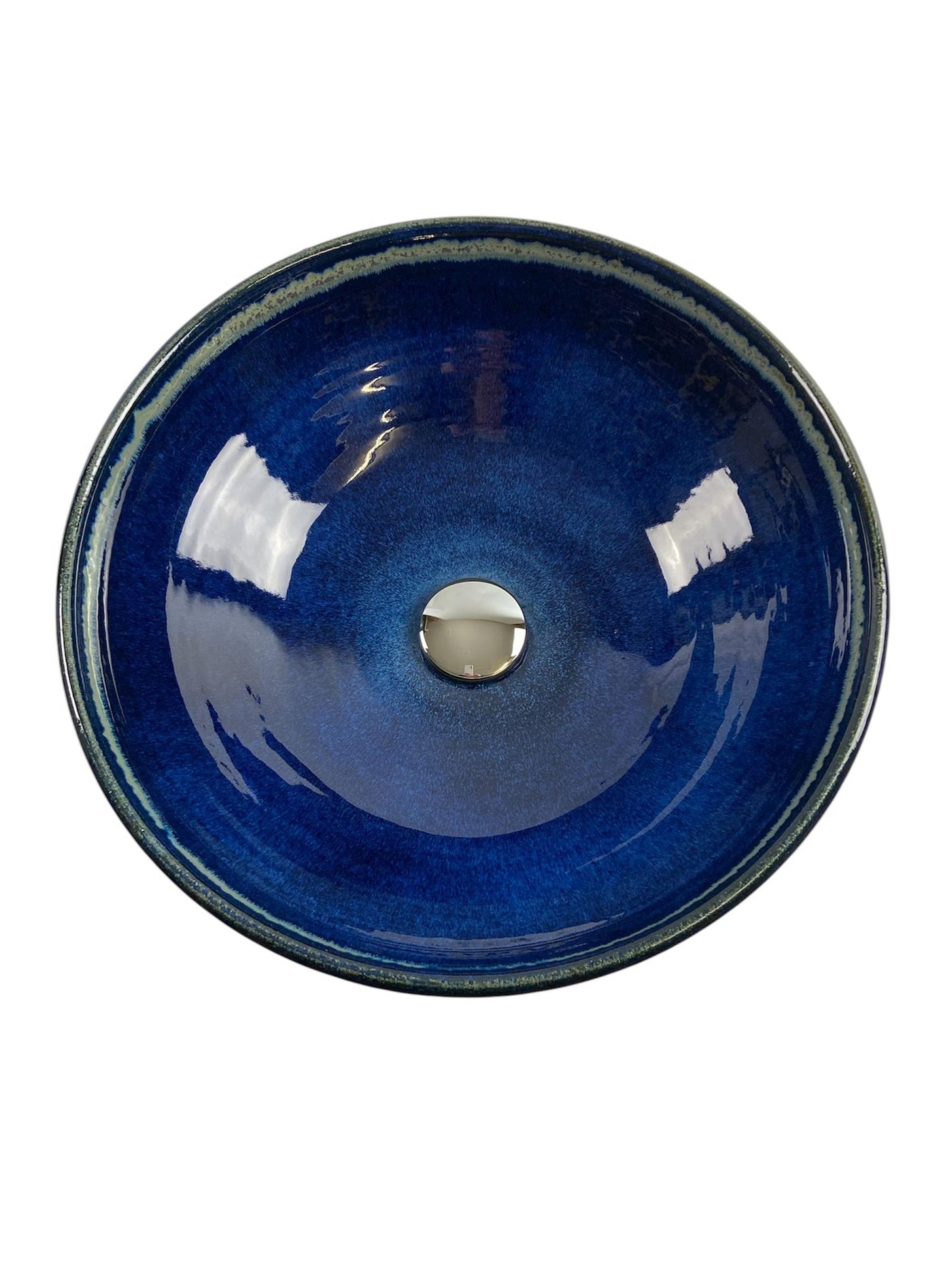 P2 Sit on top hand basin (5014NV2_1) Louis Mulcahy Pottery