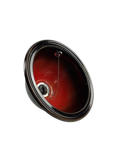 P3 Sm Wash Hand Basin (Double Glaze) (5013RU3_30) Louis Mulcahy Pottery