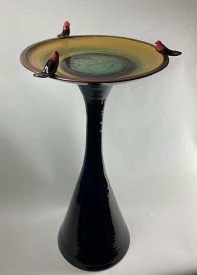 Bird Bath/Folchán Éan (1450_3557) Louis Mulcahy Pottery