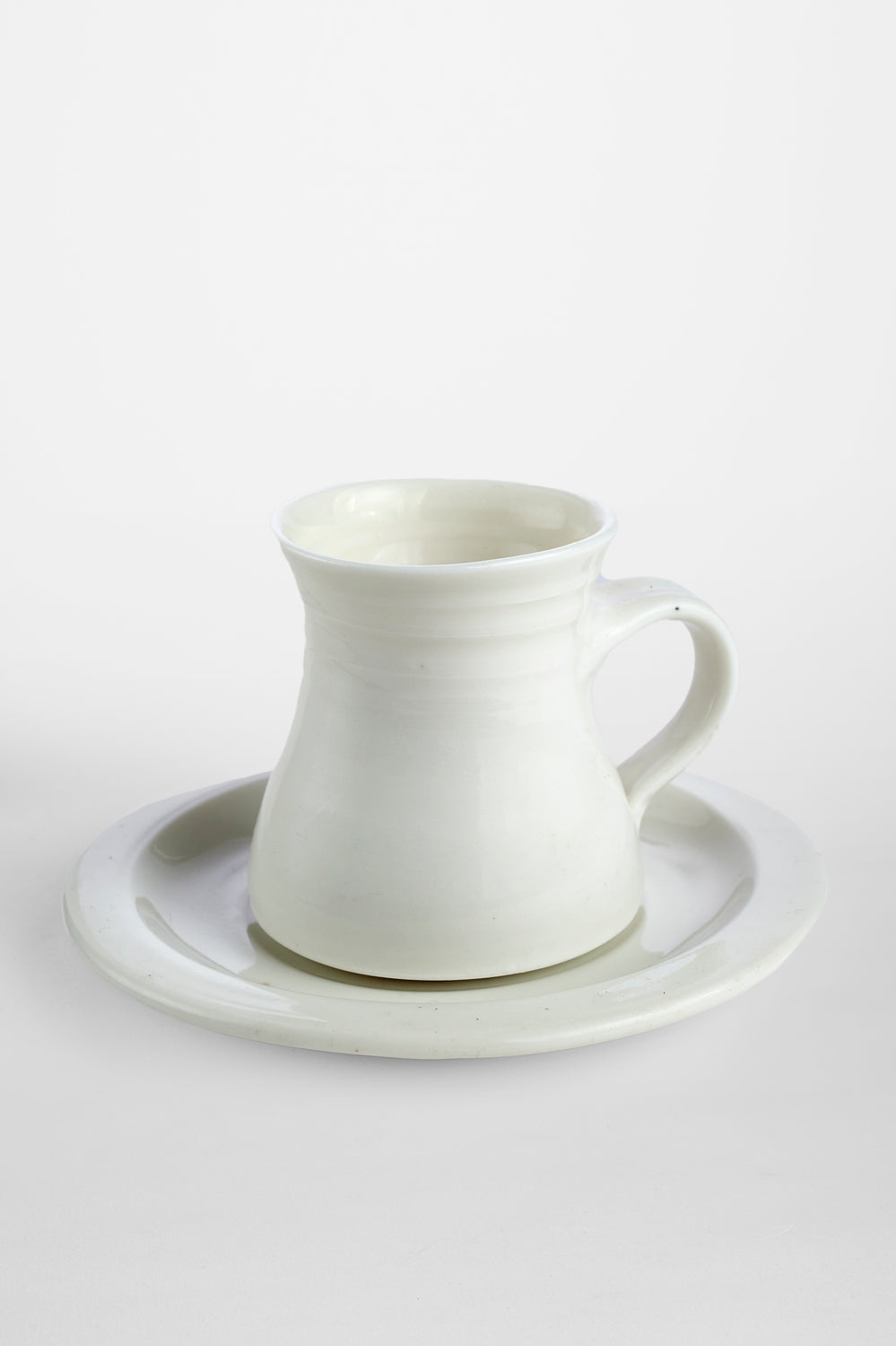 Coffee Cup & Saucer  (1080WP_12)  Louis Mulcahy Pottery