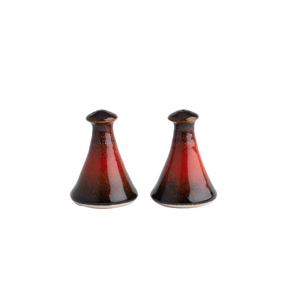 Cone Salt & Pepper Set (139E) Louis Mulcahy Pottery