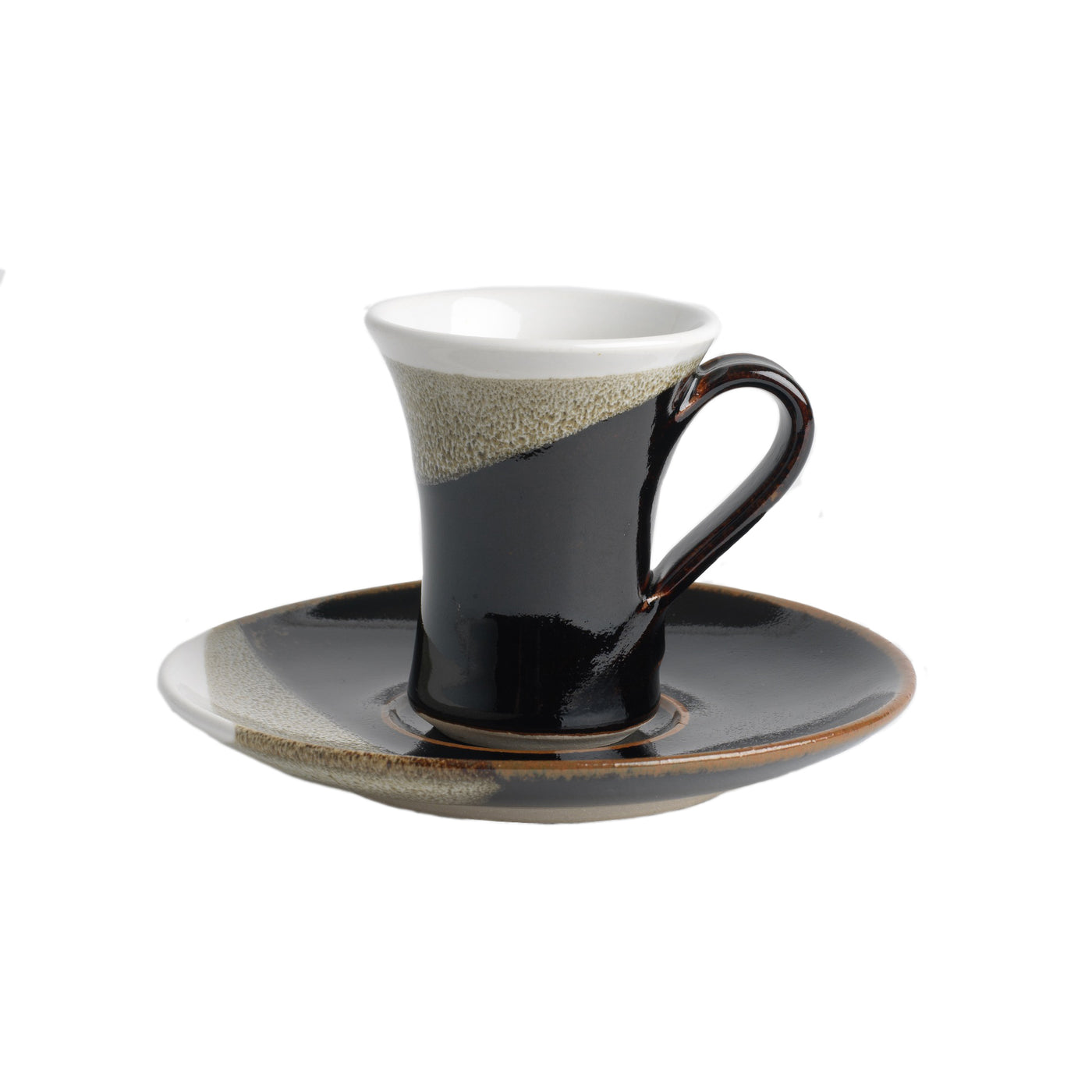 Espresso Cup & Saucer (1501) Louis Mulcahy Pottery