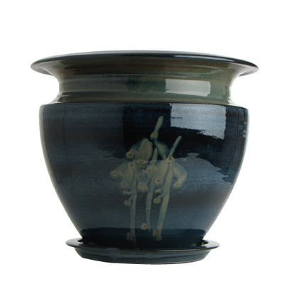 Flower Pot (318S) Louis Mulcahy Pottery