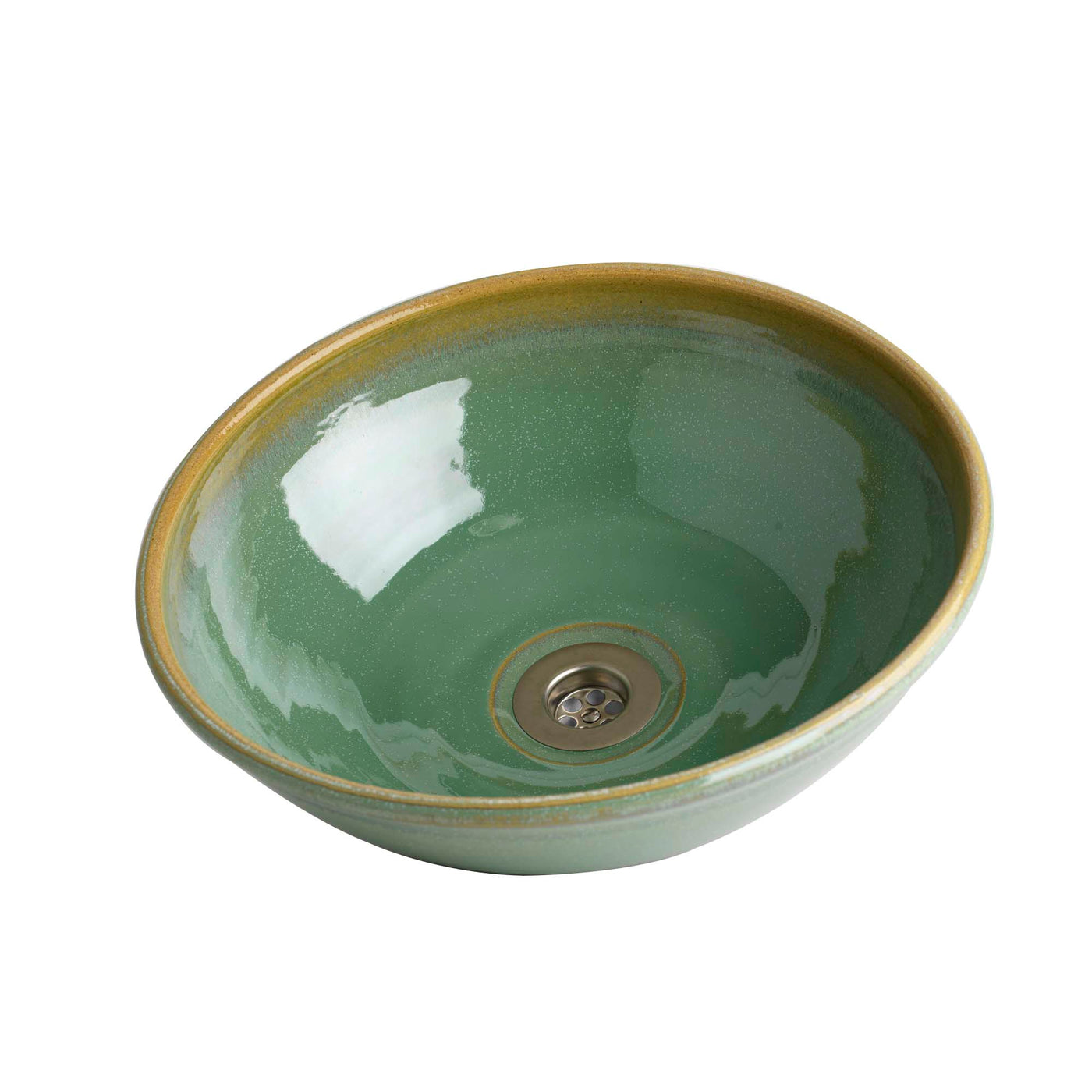Sit on top hand basin (5014) Louis Mulcahy Pottery
